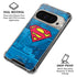 DC Comics Superman Logo Background Pattern Pixel 9 Pro XL Clear Case